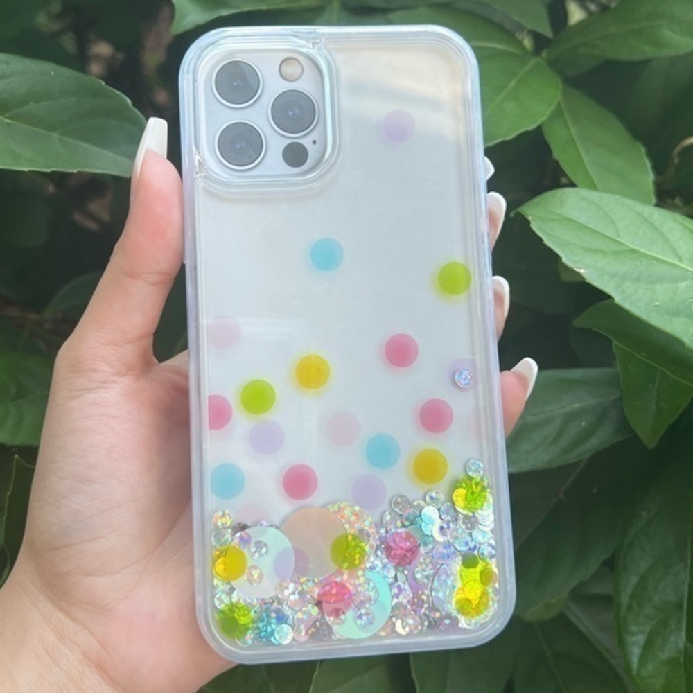 Dabney Lee Confetti Floating Glitter Case
